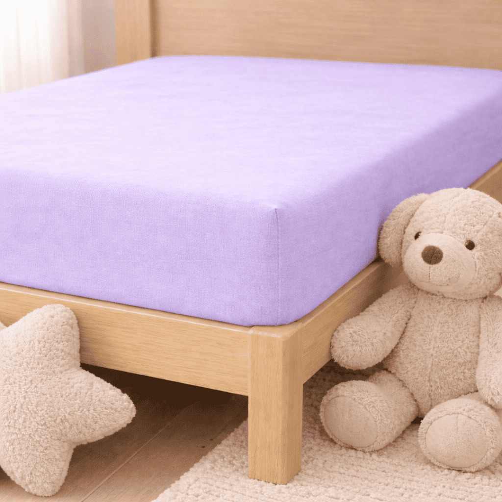 Donegal Collections - Sábana Bajera Infantil Lisa Ajustable Cama 90cm y 105cm - Algodón/Poliéster
