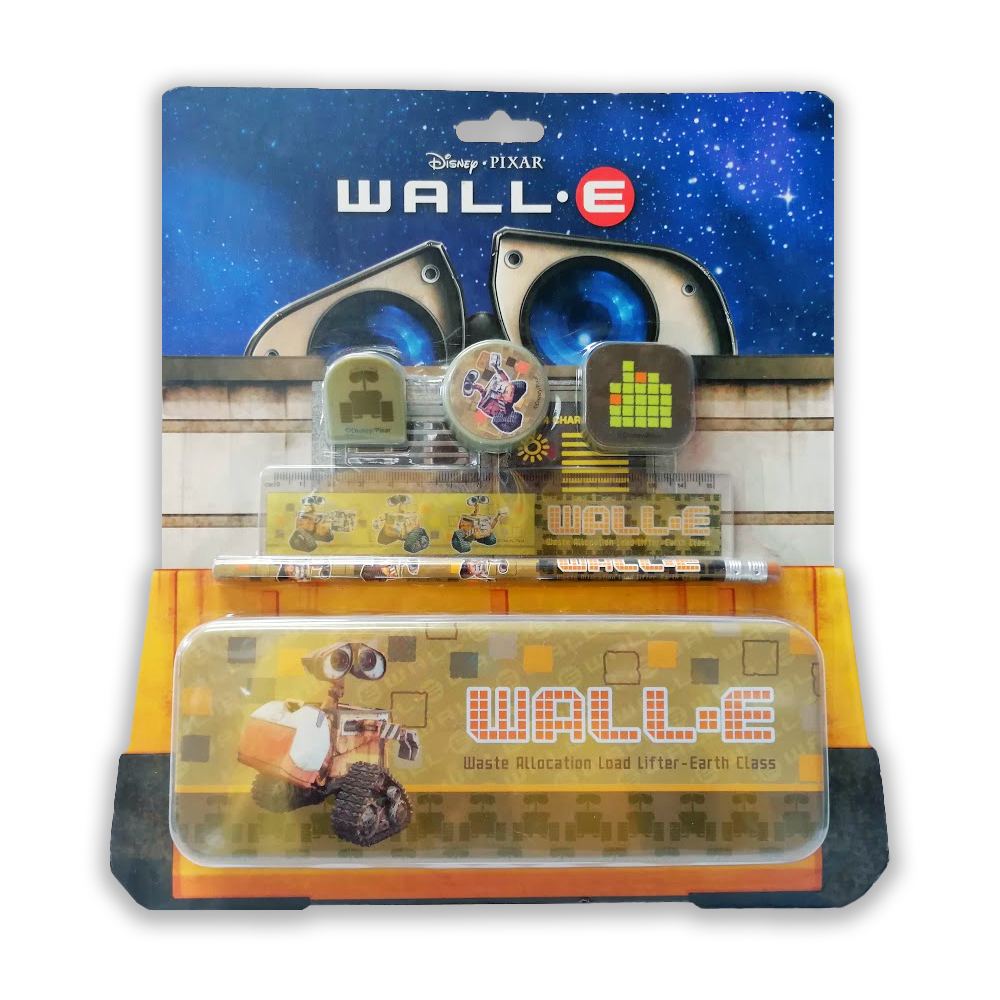 Set Escolar Wall-E Disney para el Colegio con Estuche de Metal - Ninety Nine