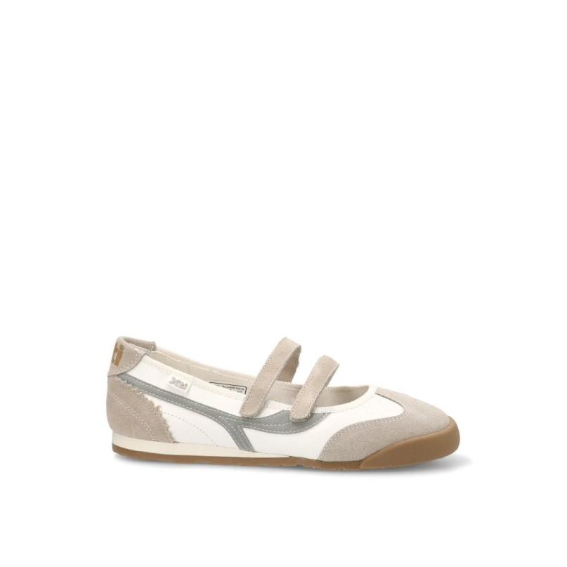 Bailarina Xti - Mujer - Suela Plana - Modelo 145220 - Color Blanco