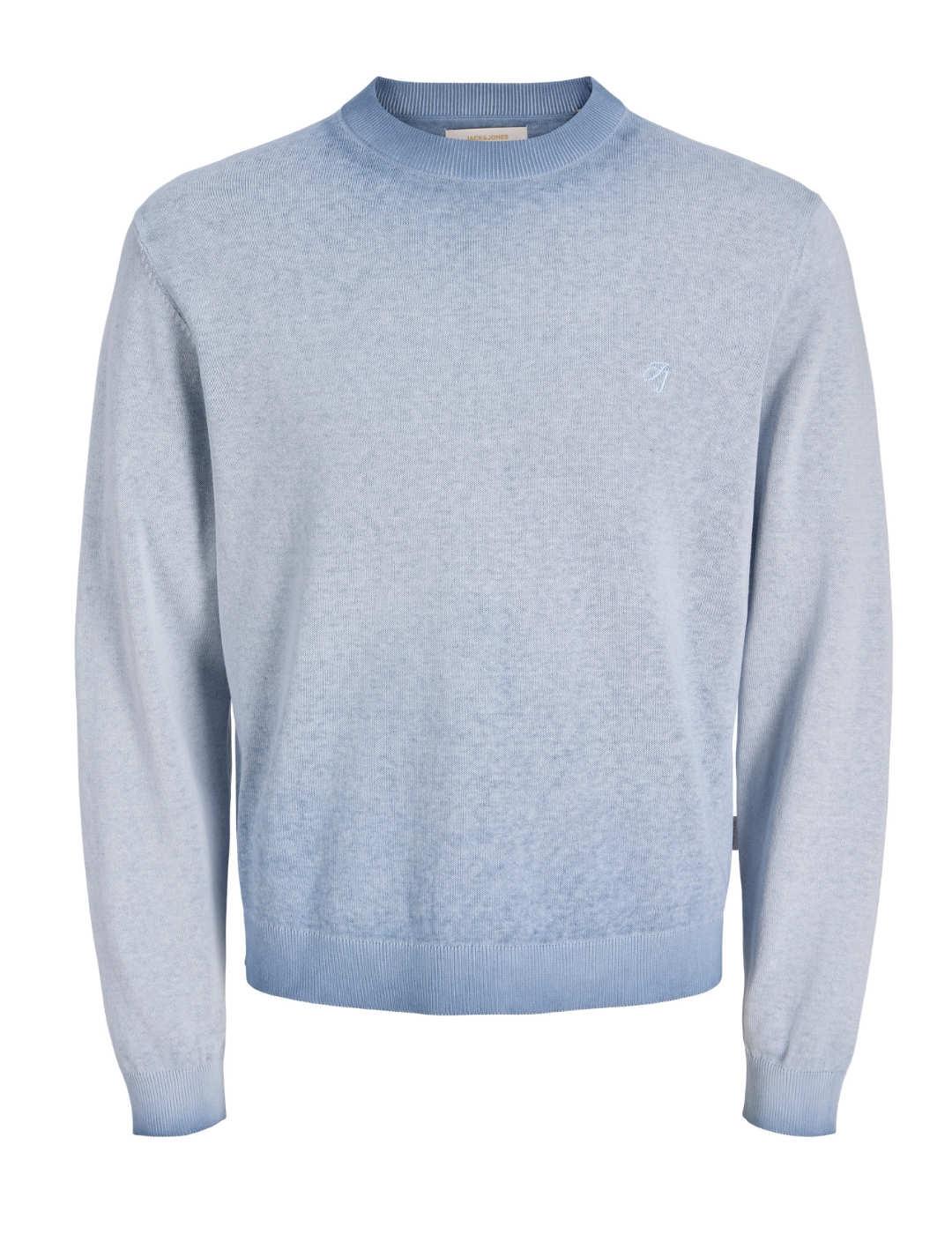 Jersey Jack&Jones Norrebro azul degradado punto para hombre