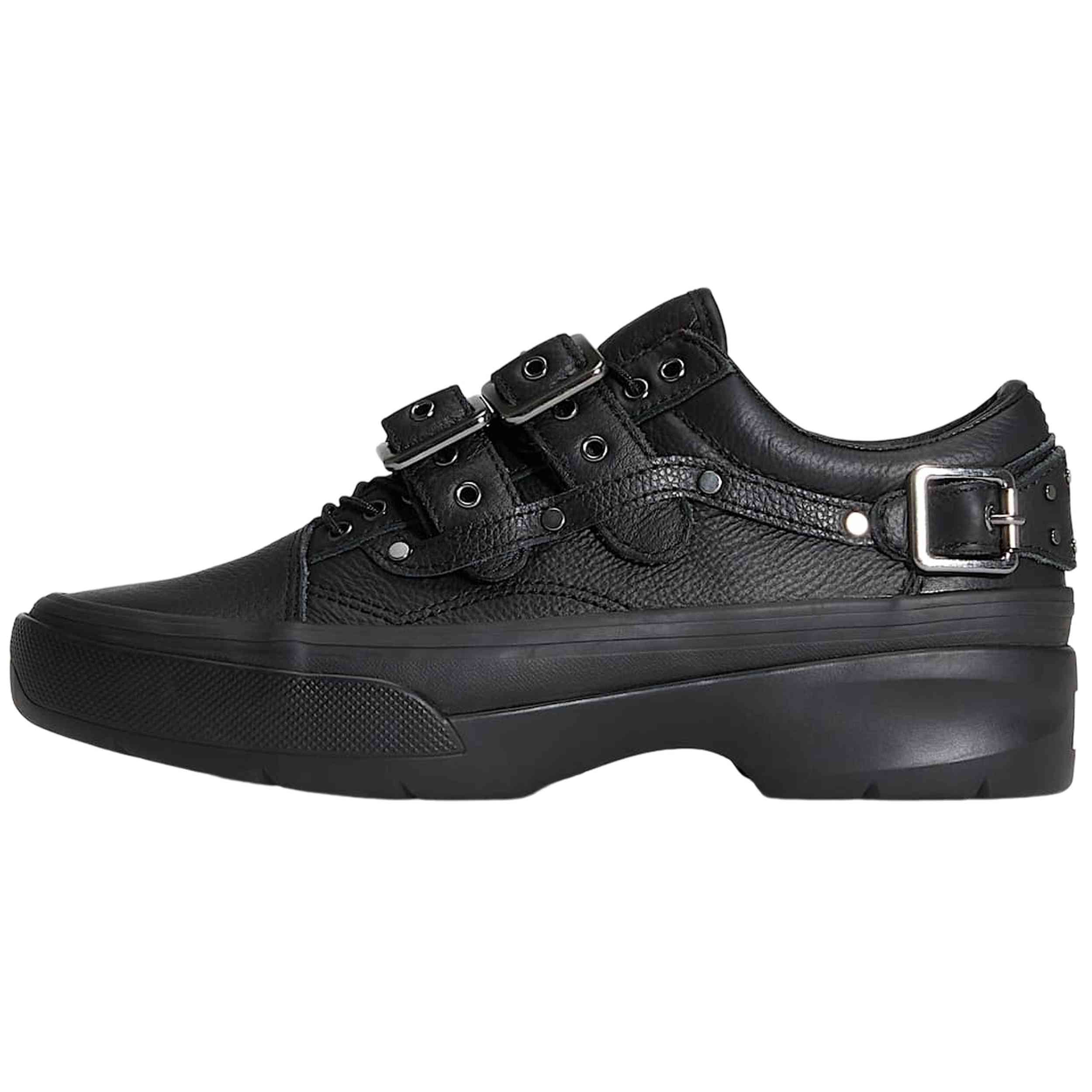 Zapatillas Vans modelo Premium Old Skool Buckle para hombre y mujer en color Negro