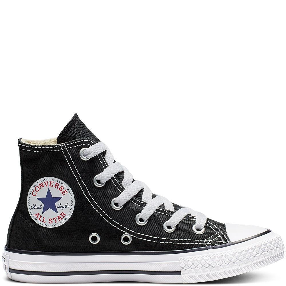Converse Zapatilla Chuck Taylor All Star Hi Classic Niños/as - Negro Deporte