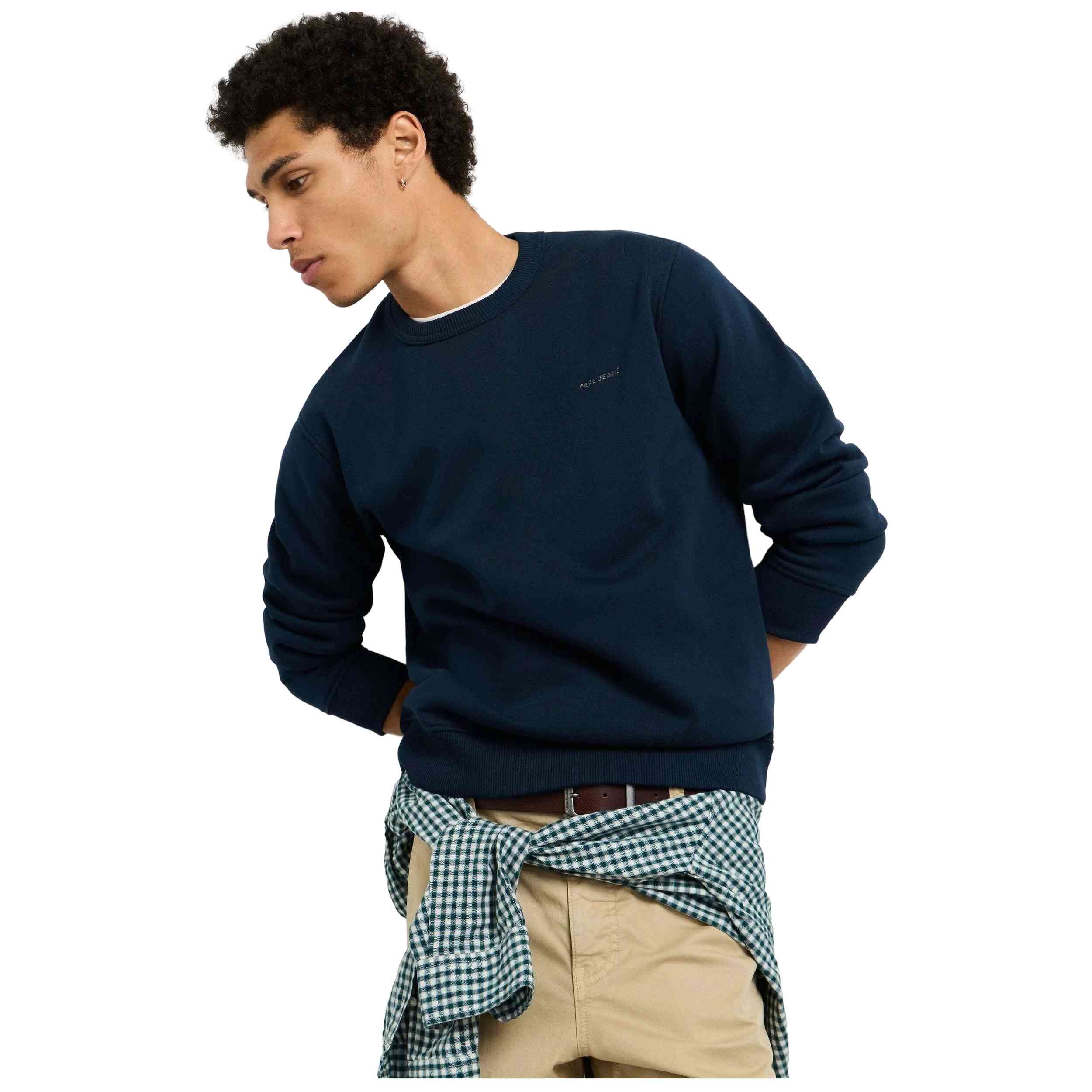 Sudadera Pepe Jeans modelo Jefferson Crew para Hombre en color Azul