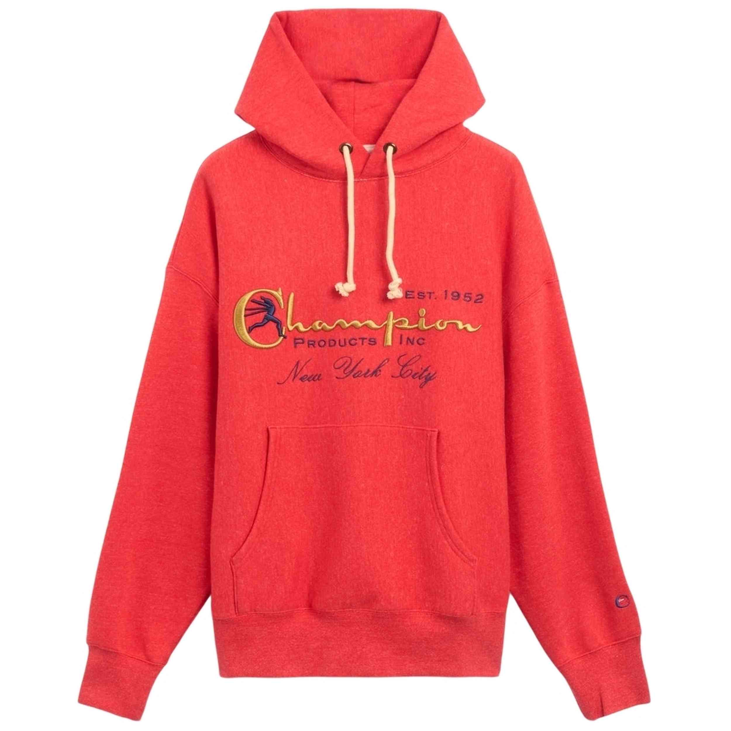 Sudadera Con Capucha Champion modelo 220640-RM007 para Hombre en color Rojo