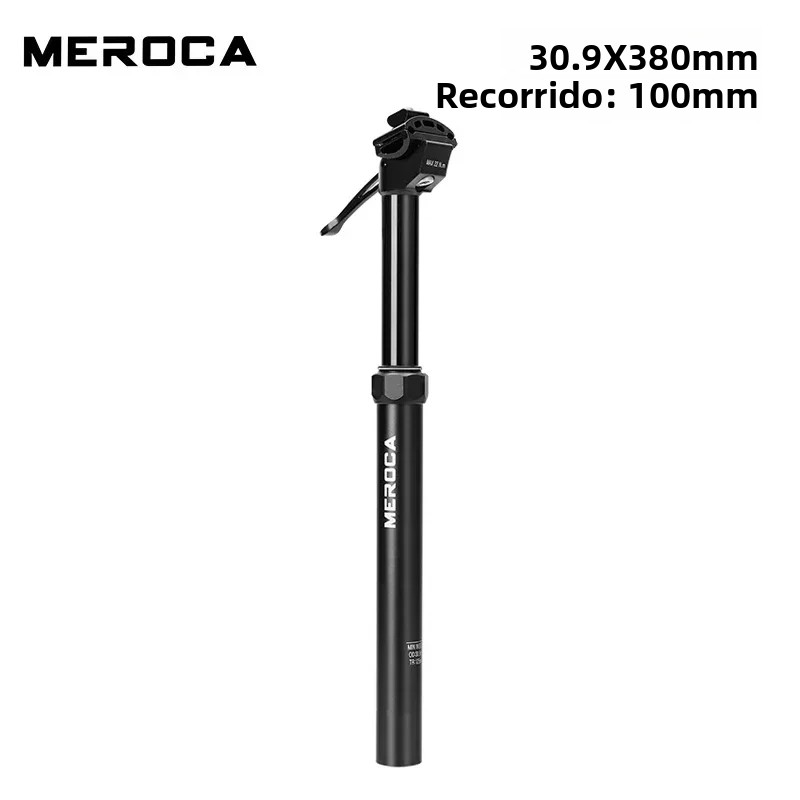 TK MEROCA Poste De Silla Para Bicicleta De Acero Aluminio Ajustable En Altura 27.2mm/30.9mm/31.6mm Para Bicicleta De Carretera Y Montaña