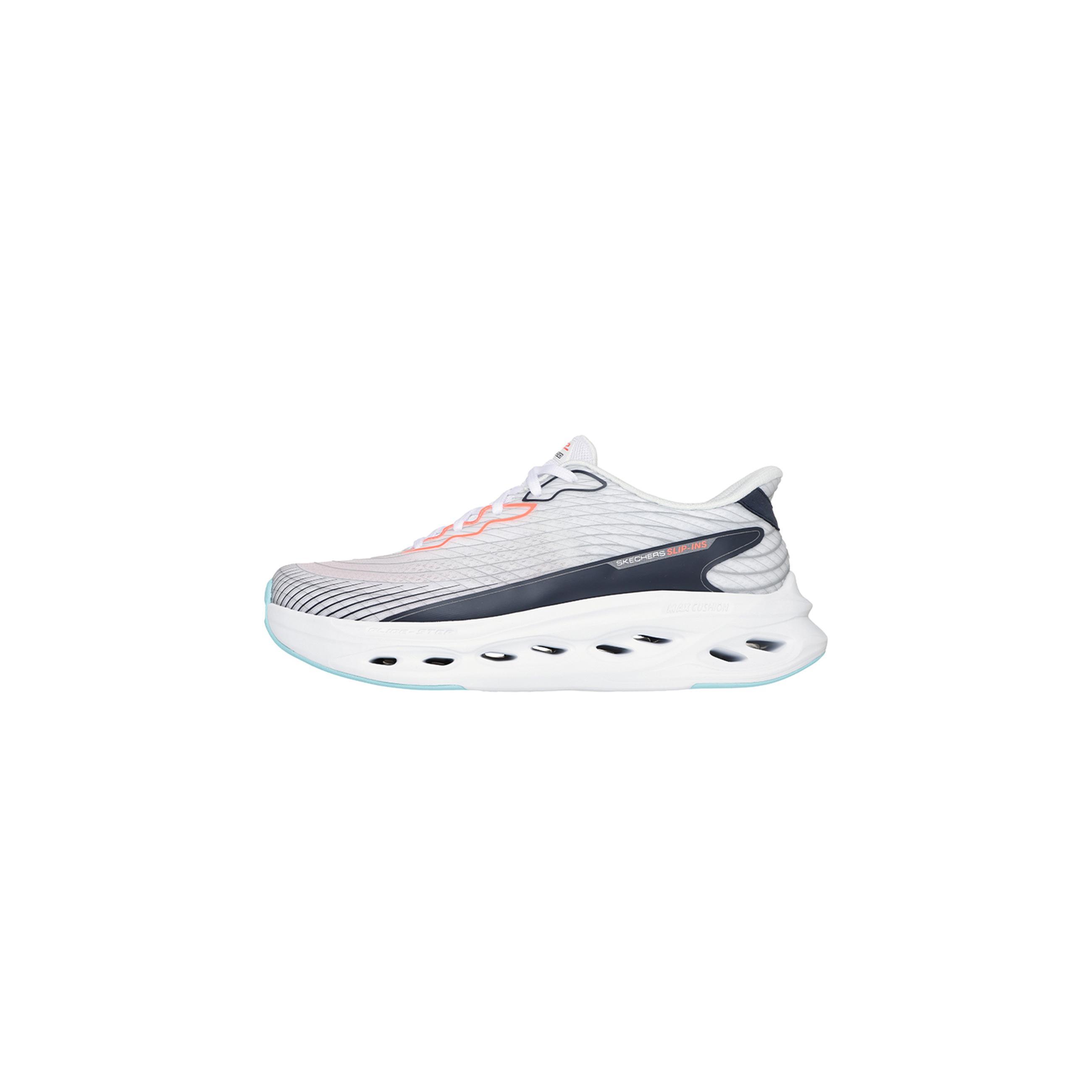Skechers Zapatillas Max Cushioning Glide-Step de Hombre modelo 220425_WMLT en color Blanco 88947