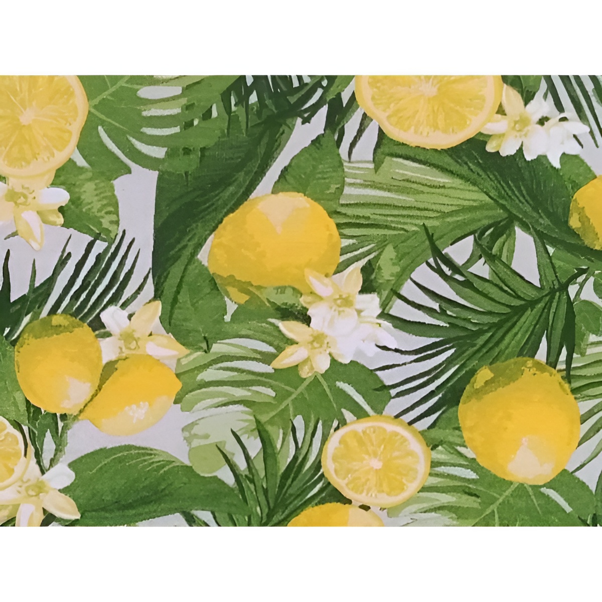 Hulehule Tex Mantel Resinado Antimanchas Estampado Limones Diseño Exclusivo