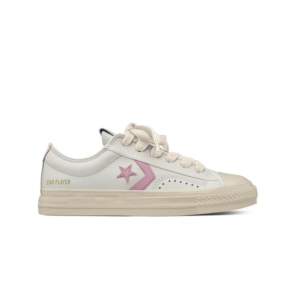 Zapatilla  Converse Starplayer 76 Piel Blanco