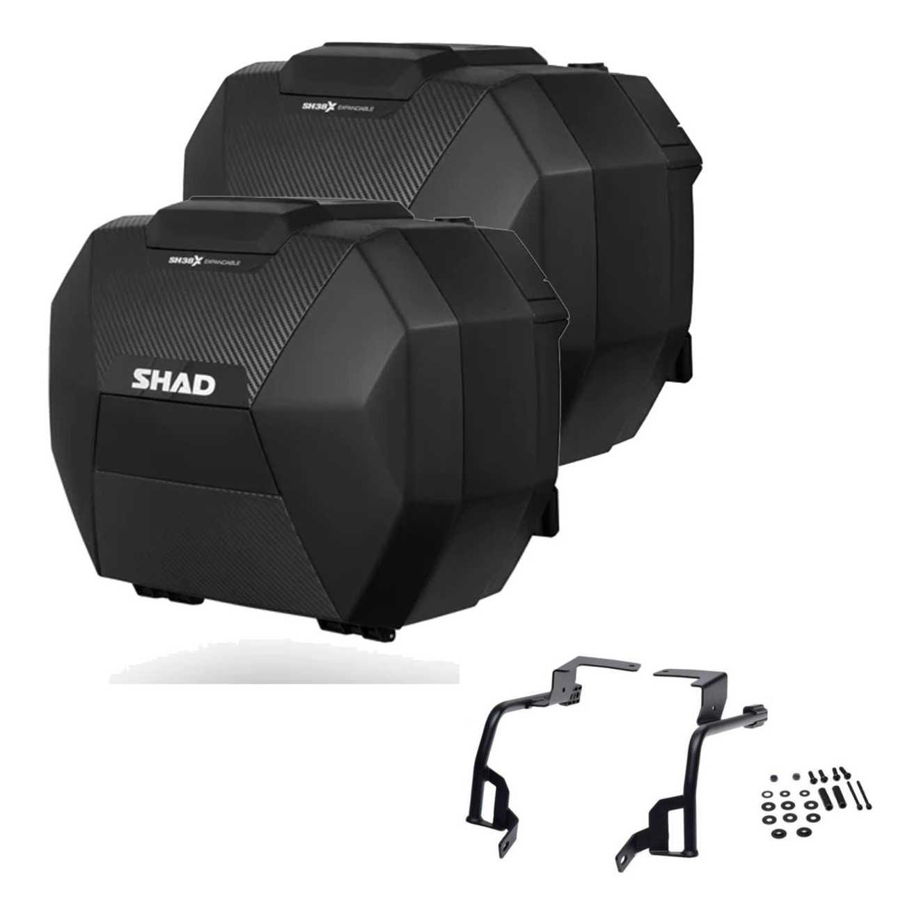 Maletas Sh38x Carbon + Herraje 3P KIT-571998