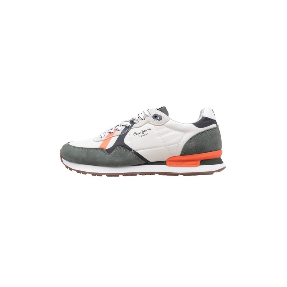 Pepe Jeans BRIT MAN PRINT SS23 Deportivas Planas hombre Verde