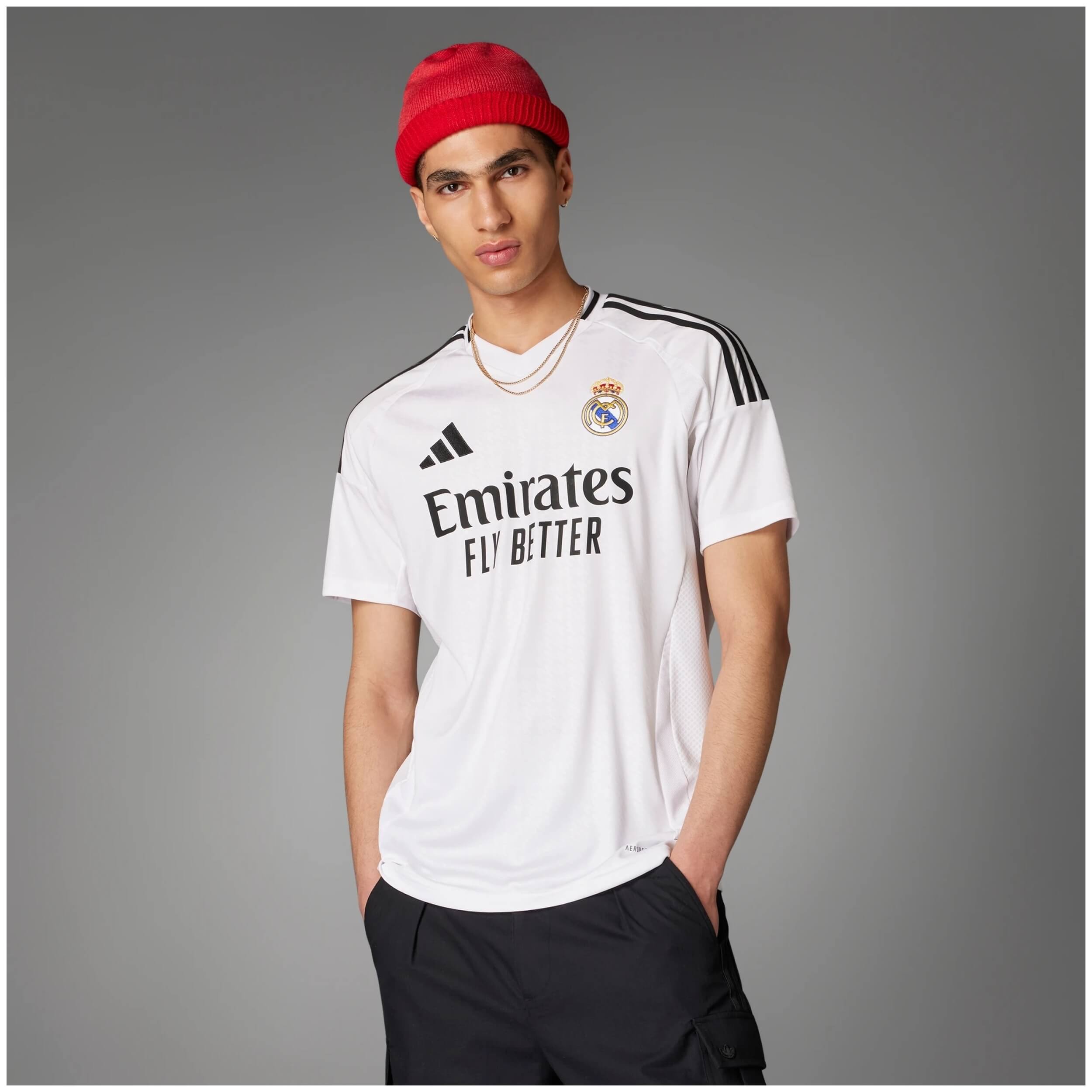 Camiseta De Futbol Adidas modelo IU5011 para Hombre en color Blanco
