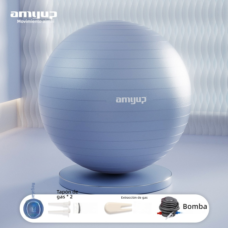 Pelota de yoga extra resistente – Pelota de fitness, ayuda para el parto en embarazadas, balón de equilibrio en PVC para entrenamiento sensorial infantil