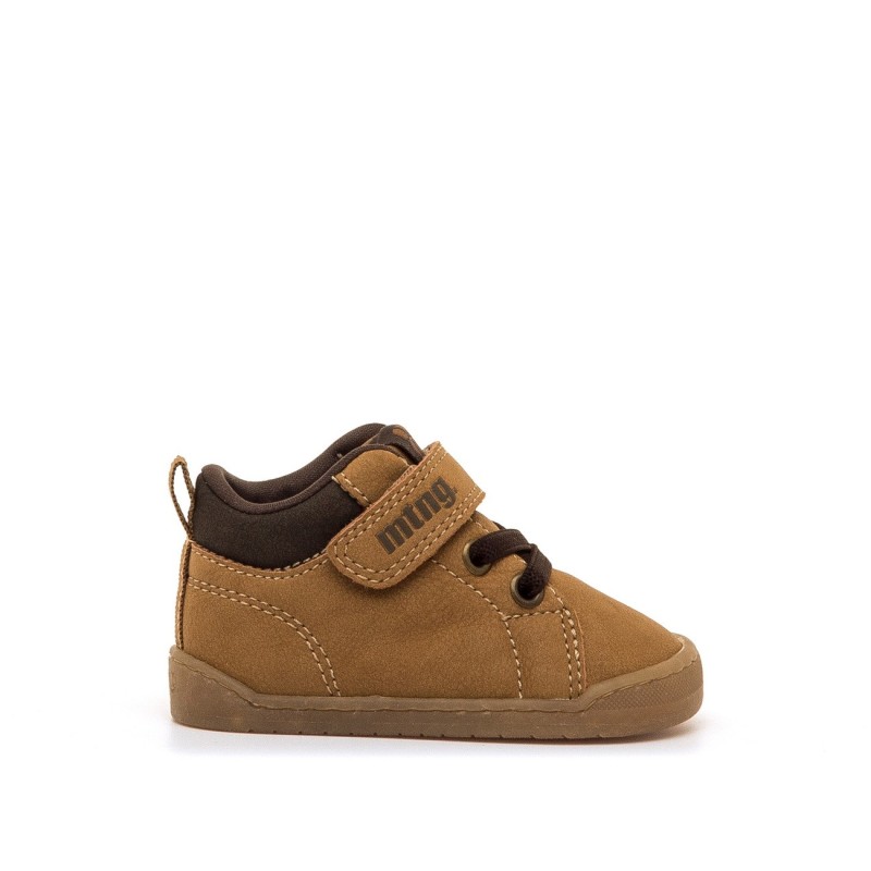 MUSTANG 49305 C61088  39716 26I BOTITA ELASTICO+VELCRO CAMEL