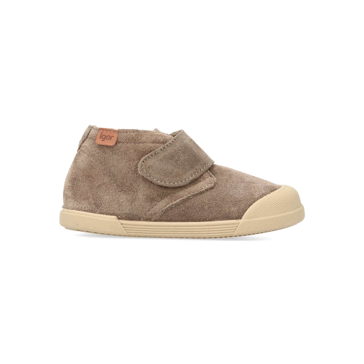 Igor - Botas para niño Igor Piel Serraje barefoot con cero drop, flexible y acolchada, puntera reforzada, respetuoso con el desarrollo natural del pie