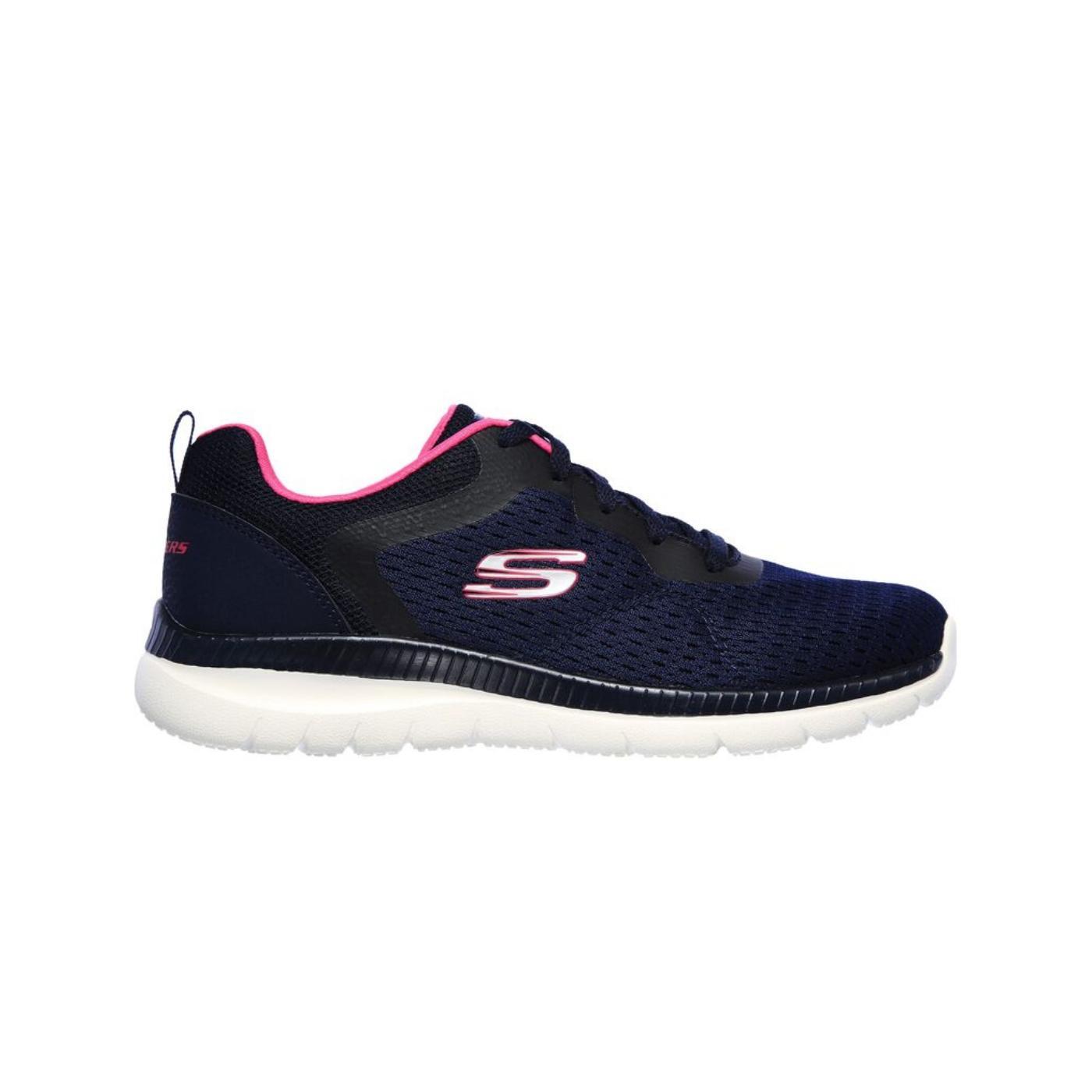 Zapatillas skechers bountiful quick path marino de mujer.