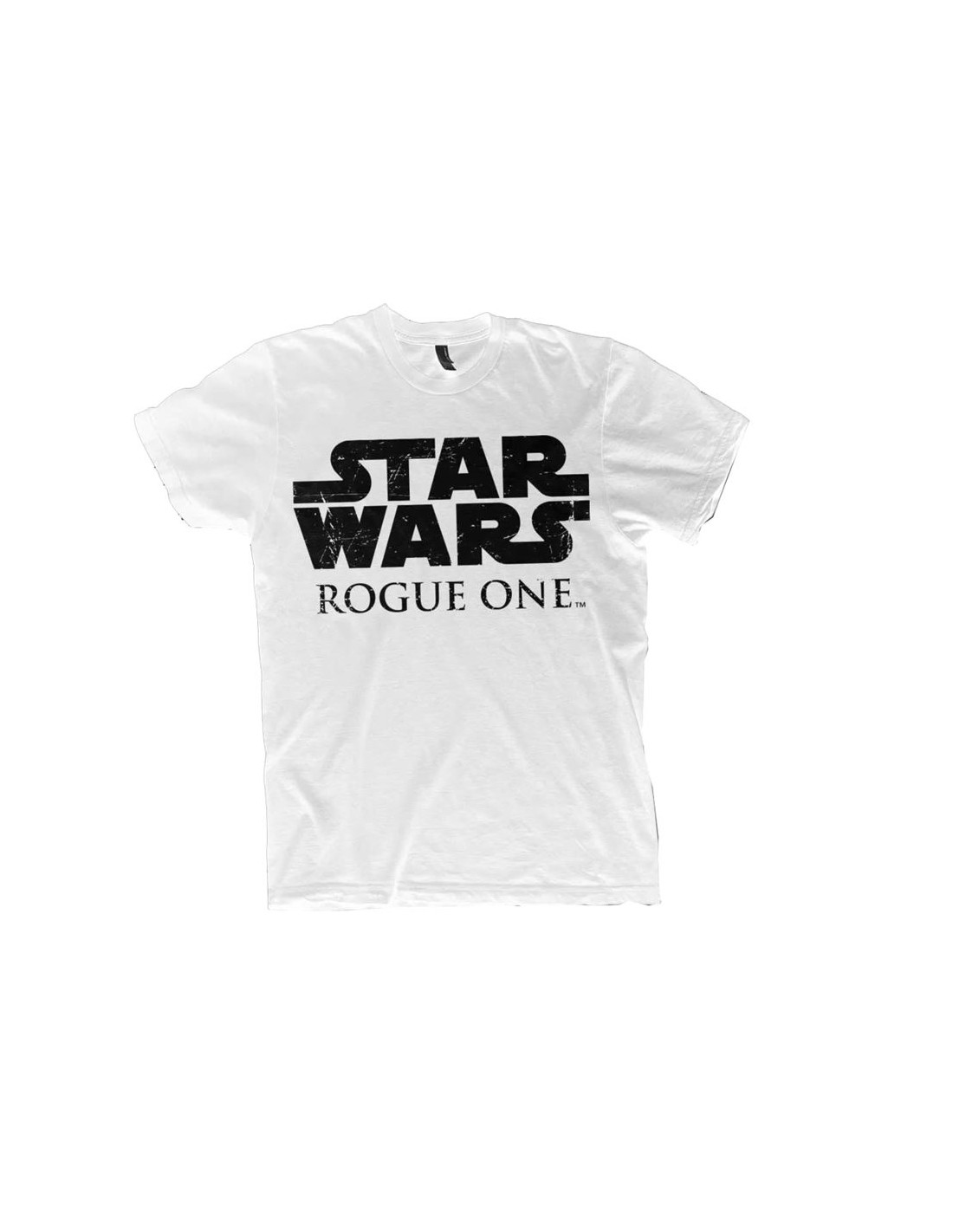Camiseta Blanca Star Wars Rouge One Logo XL