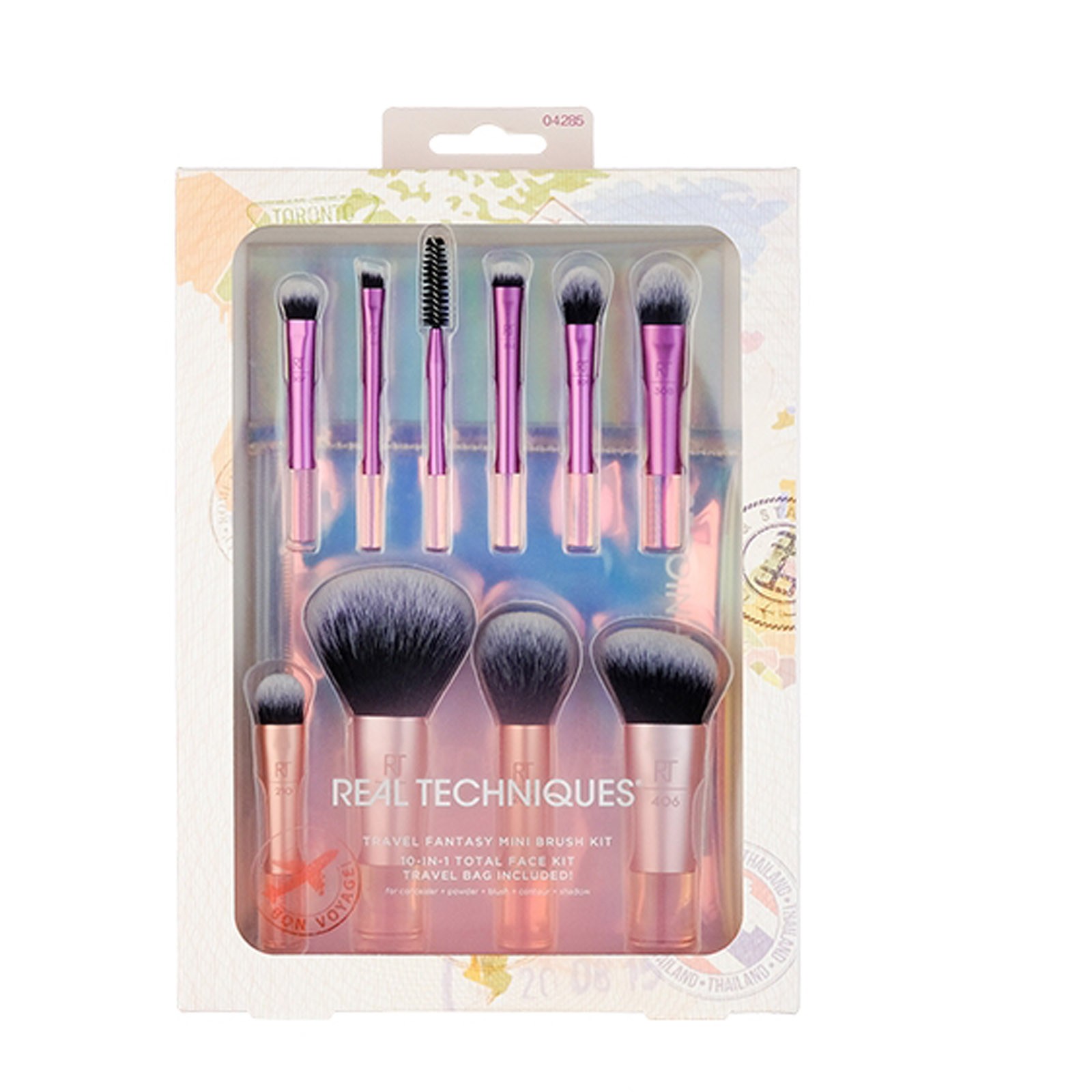 Set De Brochas De Maquillaje Ecológicas Herramienta De Pincel Para Blush Material De Cabello De Zorro Y Mano De Caza