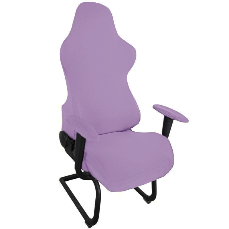 Cubierta De Silla De Juego Y Oficina Ergonómica En Poliester Para Sillas De Carreras Y Repostaje De Computadora
