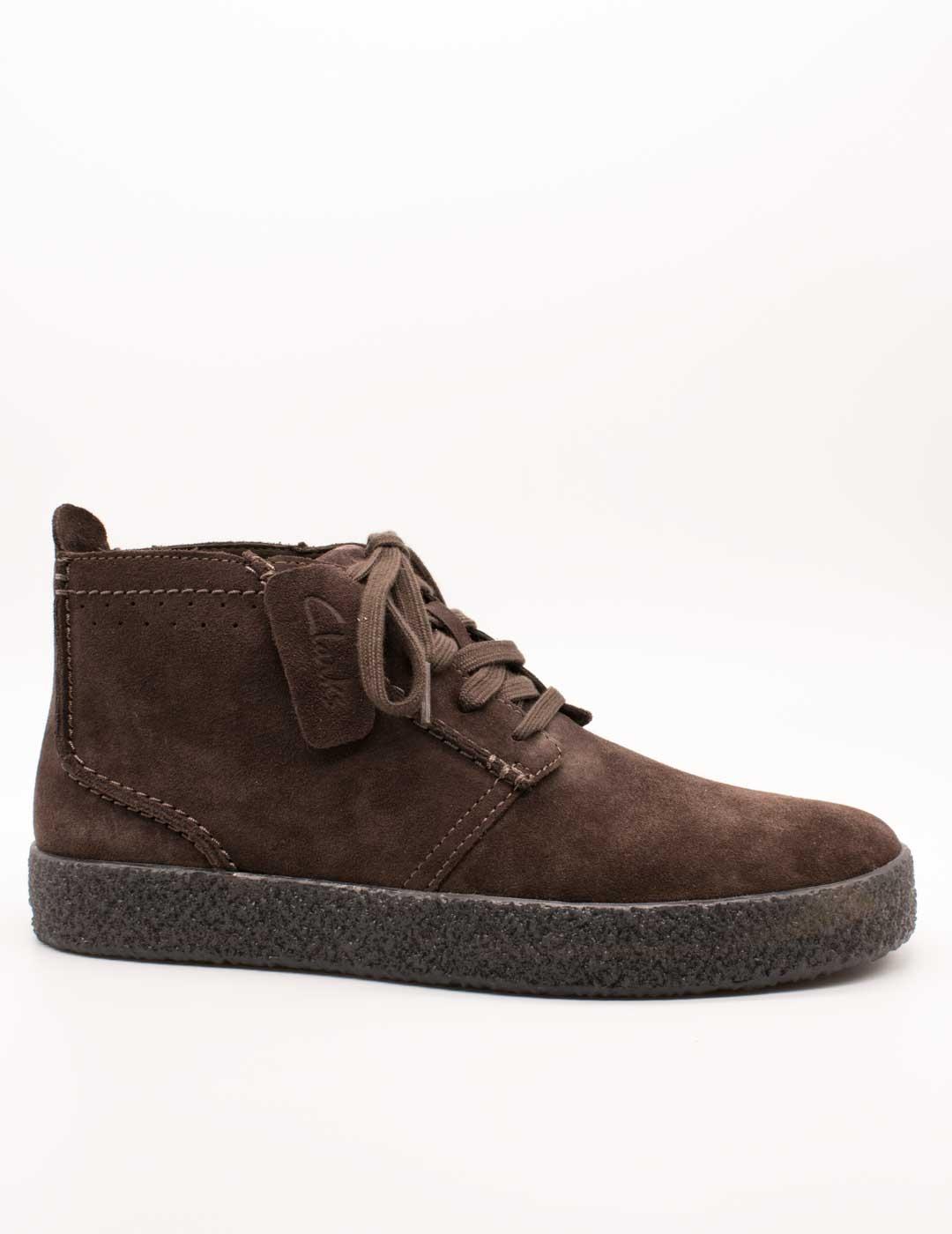 Botín Clarks 26174534 Streethill Mid Dark Brown de Hombre