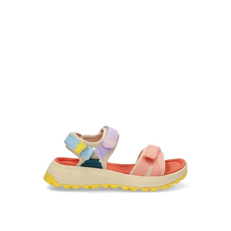 Sandalia Gioseppo - Mujer - Suela Plana - Modelo Montville - Color Coral