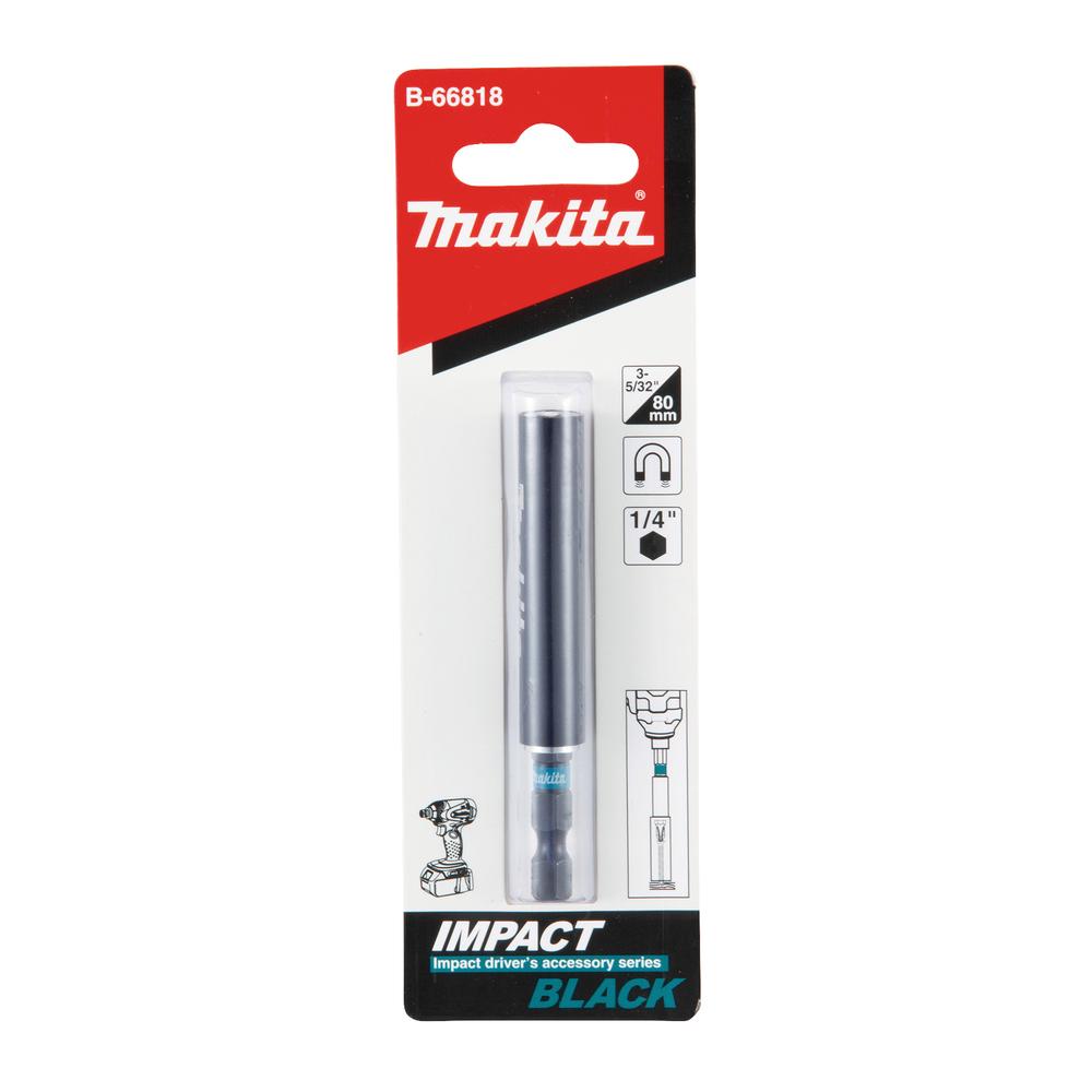 MAKITA B-66818 - Guía de atornillado Impact Black, 80 mm, 1/4