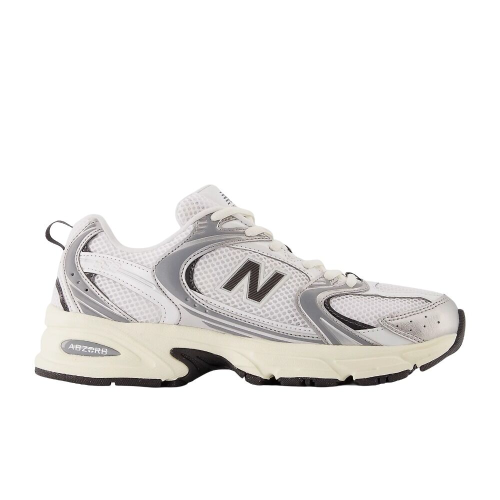 Zapatillas Blancas/Negras New Balance 530 Estilo Contemporáneo Y Cotidiano