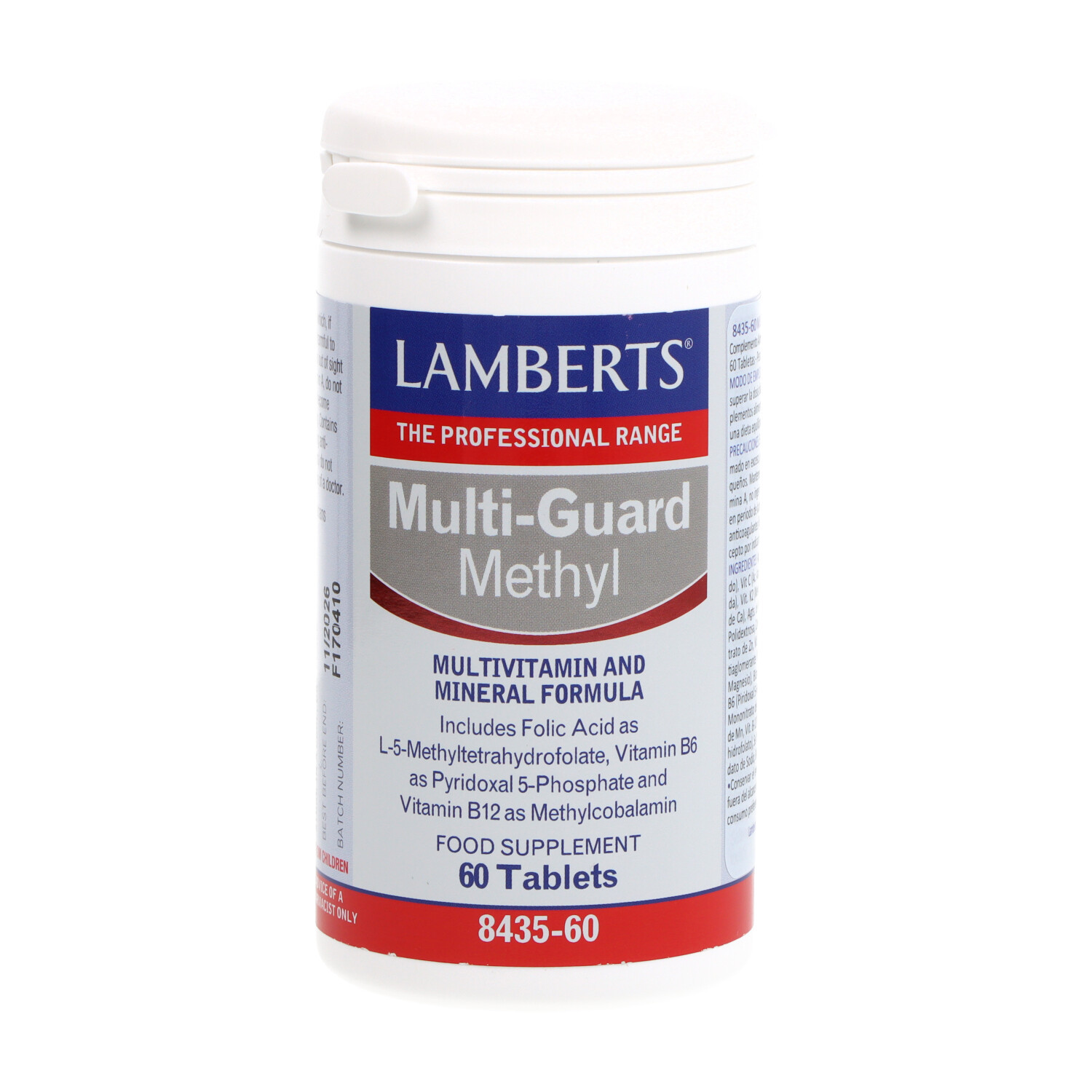 Lamberts Multi Guard Methyl 60 Comprimidos Ref.8435-60