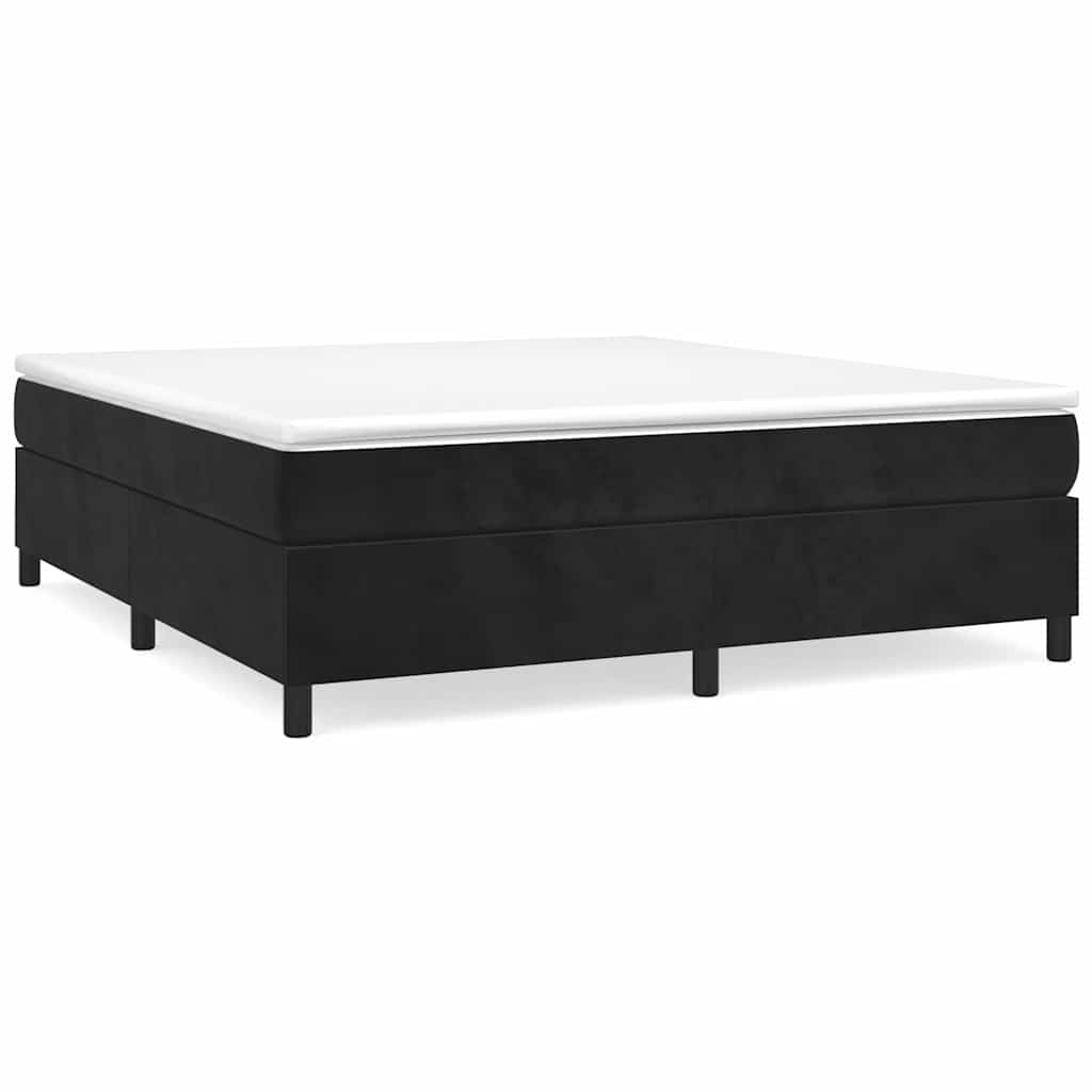 vidaXL Estructura de cama con somier terciopelo  160x200 cm Multicolor