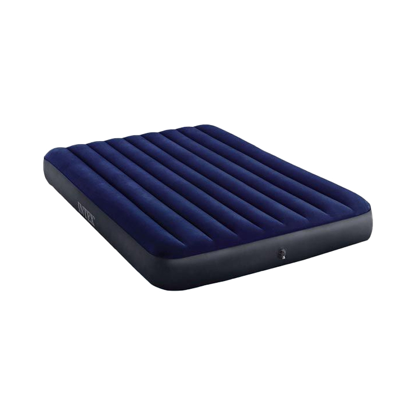 INTEX Dura-Beam Classic Downy Cama de aire individual, Colchon inflable cama, Colchon inflable camping, Colchoneta inflable, Colchon inflable, Cama de aire para camping, Colchon hinchable, Cama hinchable matrimonio