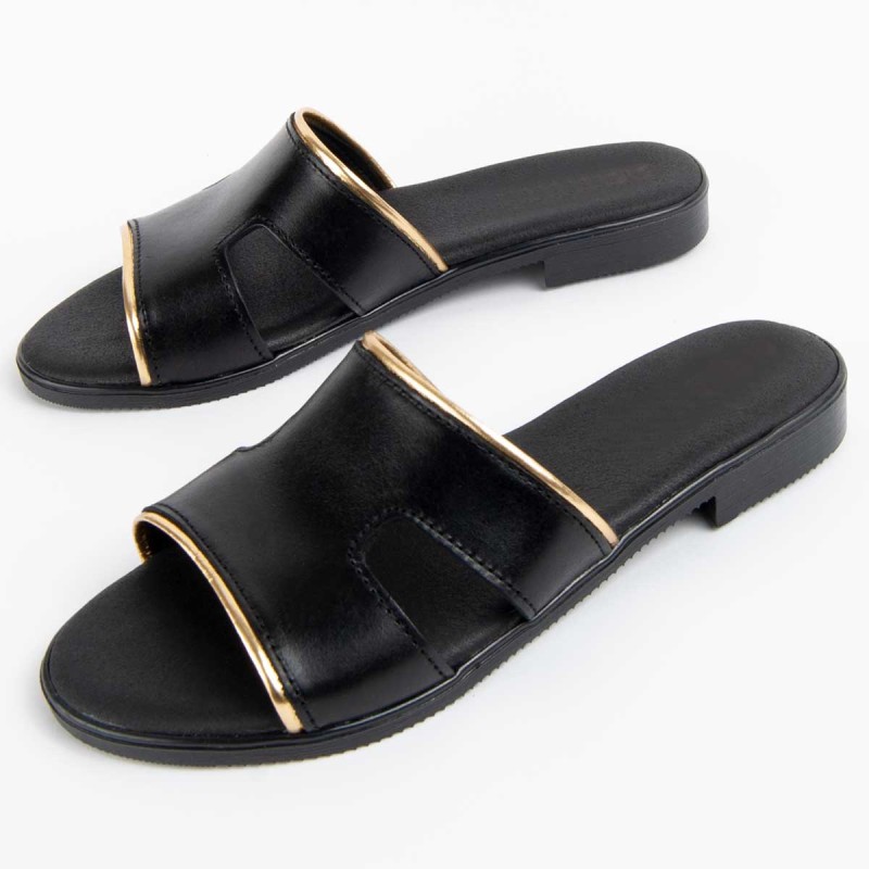 Sandalia De Piel Para Mujer. Purapiel Hacca 102708