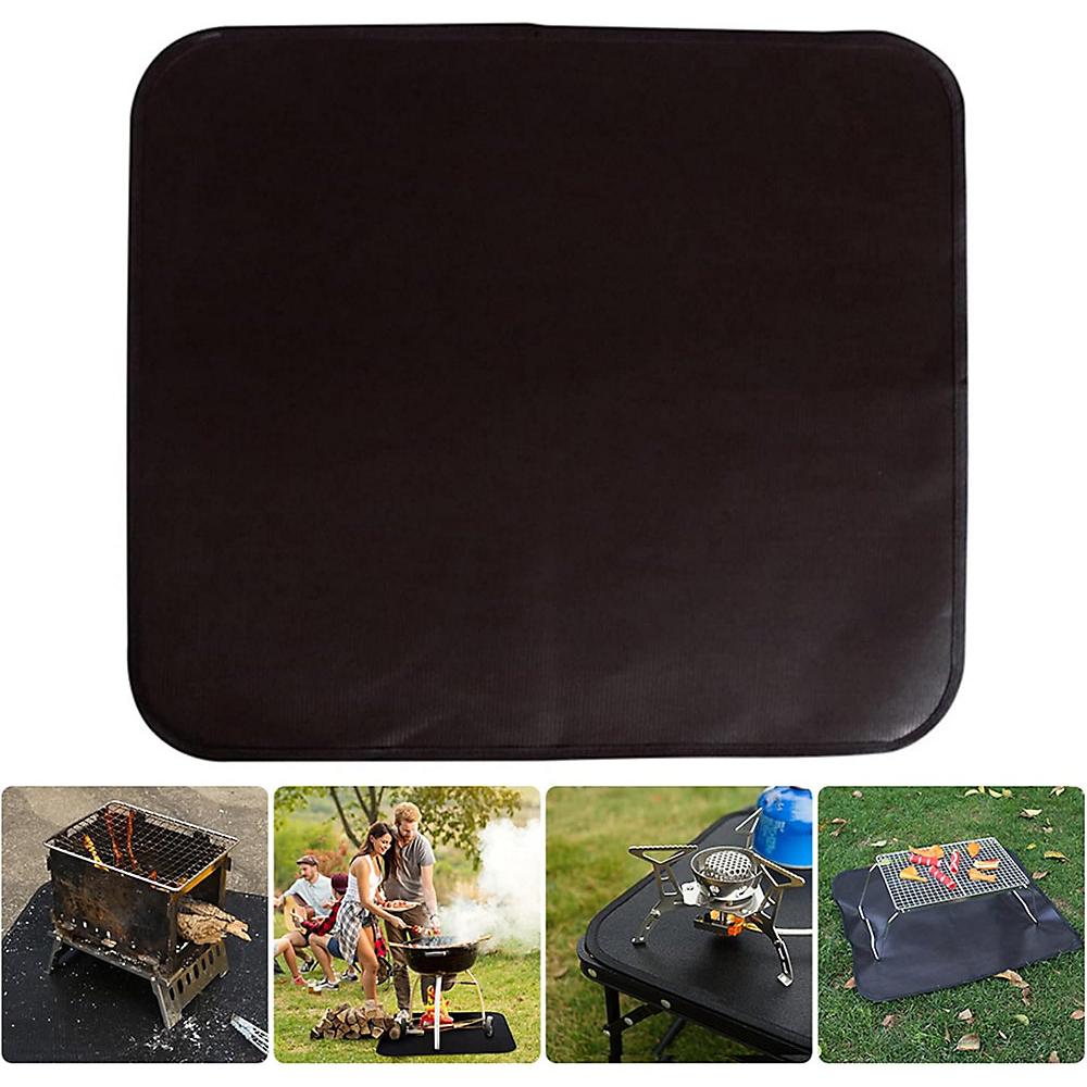 CA Direct Power SARL - Alfombrilla protectora para suelo de 60 x 52 cm para chimenea, parrilla y fogata