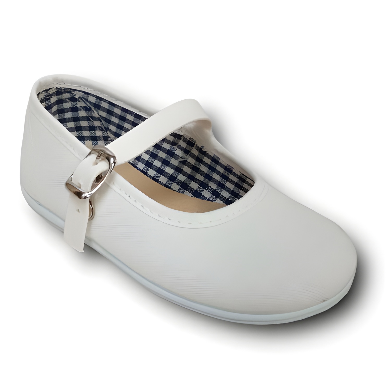 Vulpeques Merceditas Lona Niña 254-P BLANCO calzado niños Vulpeques Summer ROYALE CORDONETS