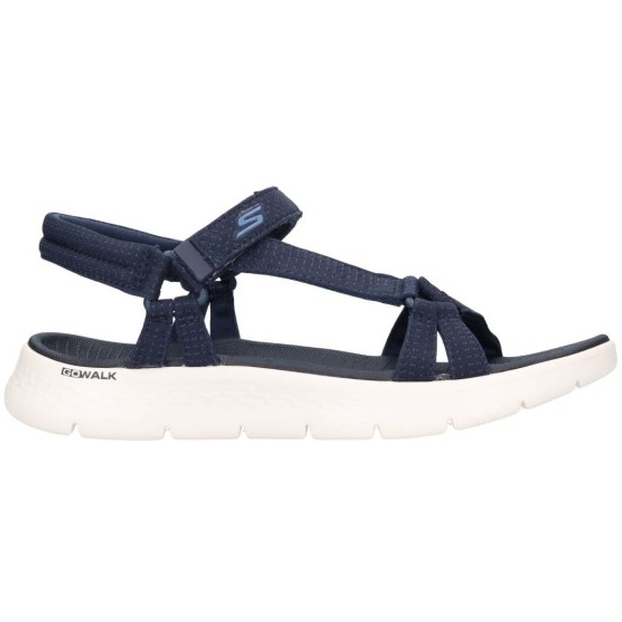 Sandalias Skechers modelo Go Walk Flex Sandal - Sublime en color Azul