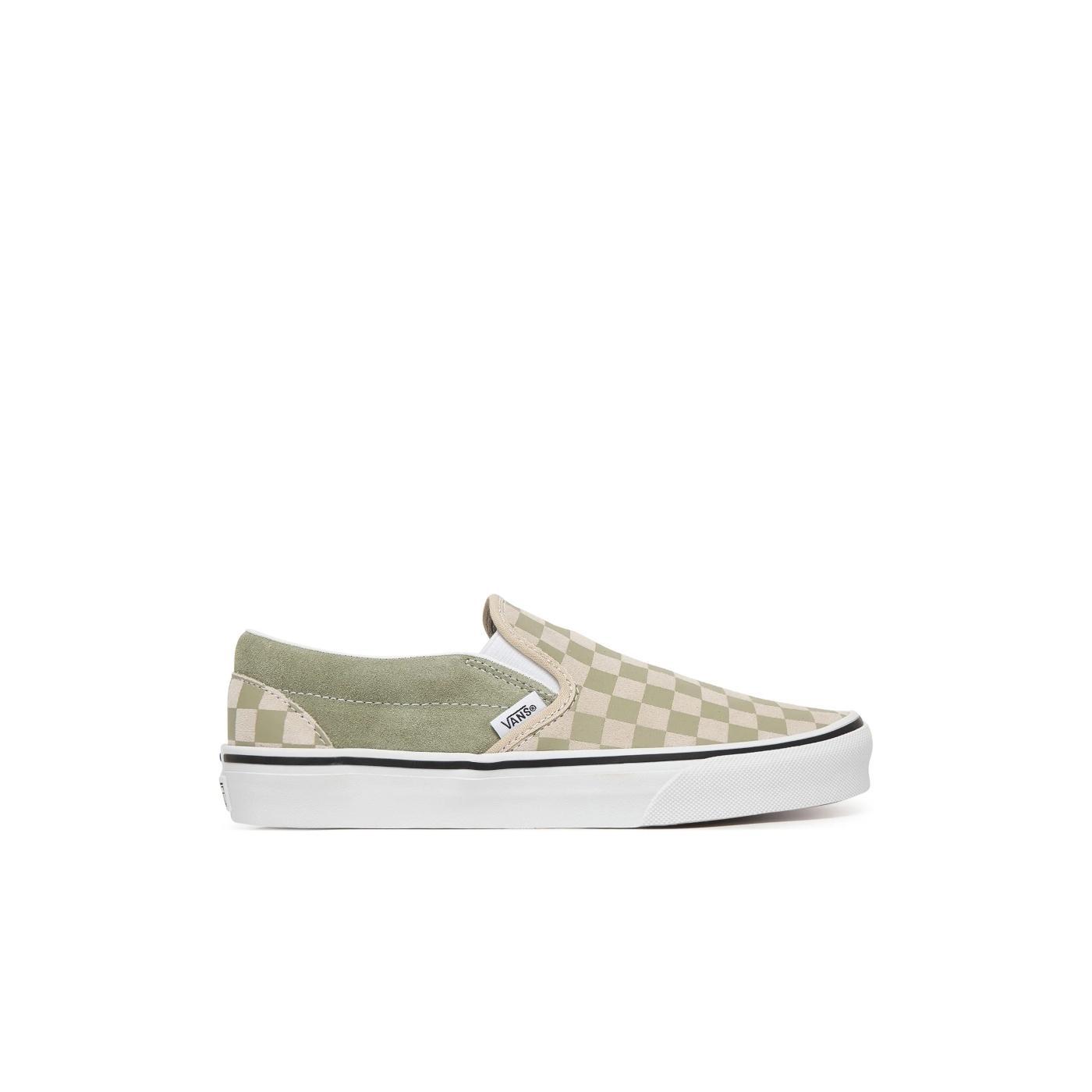 VANS SLIP ON SOFT SAGE