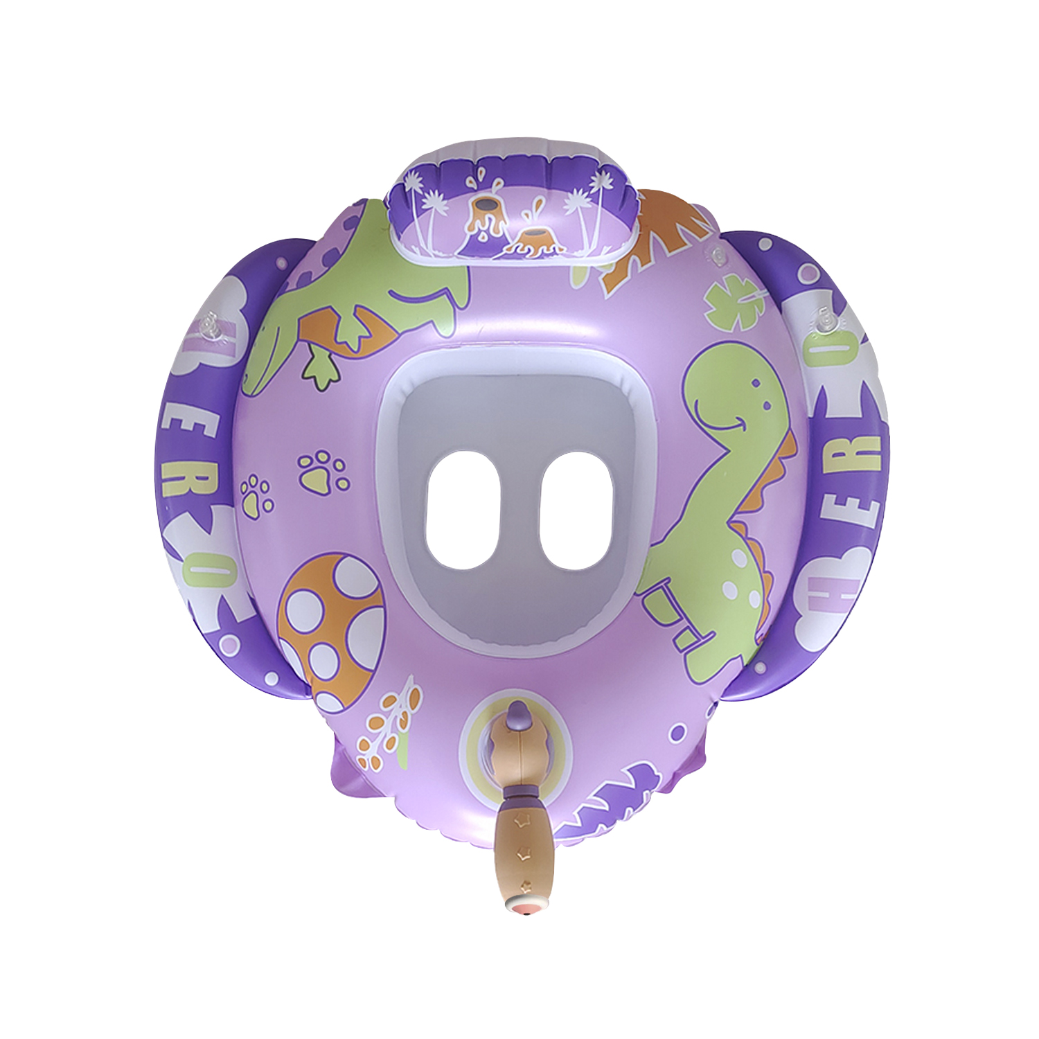 DAM. Flotador infantil con pistola de agua. Orificios para piernas. 76x70cm. 76x76x70cm.