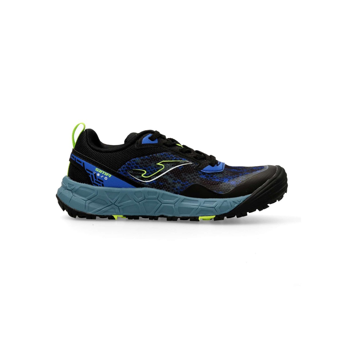 JOMA - Zapatillas de trail running Sima para niño y niña con upper de malla transpirable y refuerzos termosellados, mediasuela de phylon y suela de caucho