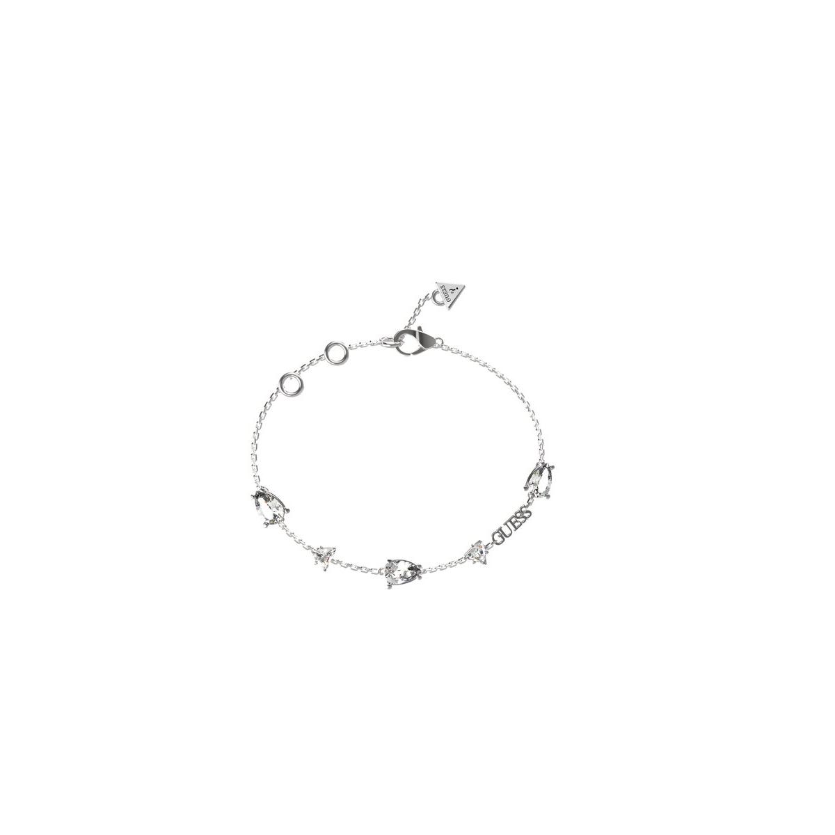 Guess Pulsera Mujer Bracelet Wonderlights De Acero Plateado Jubb04410jwrhs