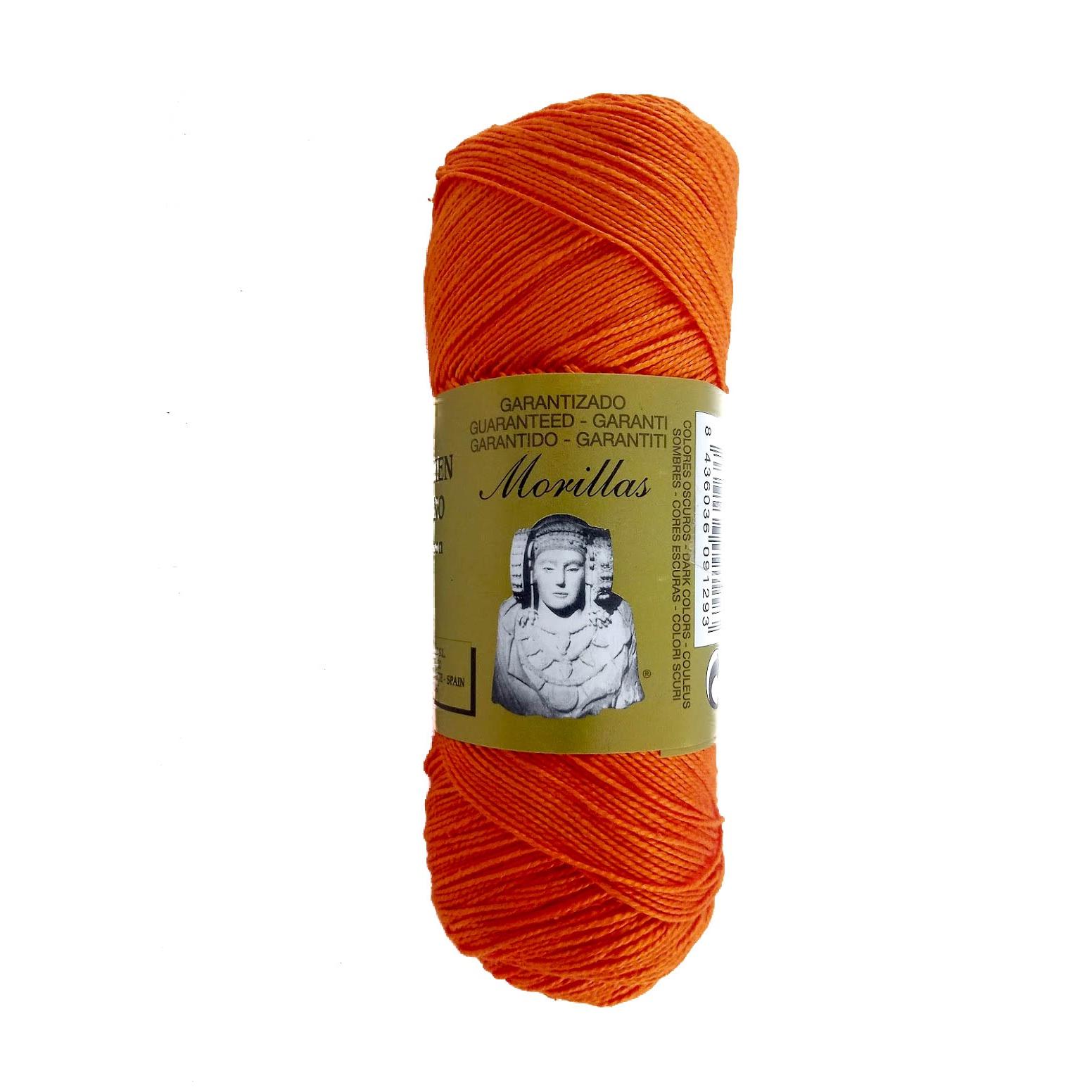 Hilo de Algodón para Ganchillo MORILLAS® Perlé Egipcio - Colores Sólidos