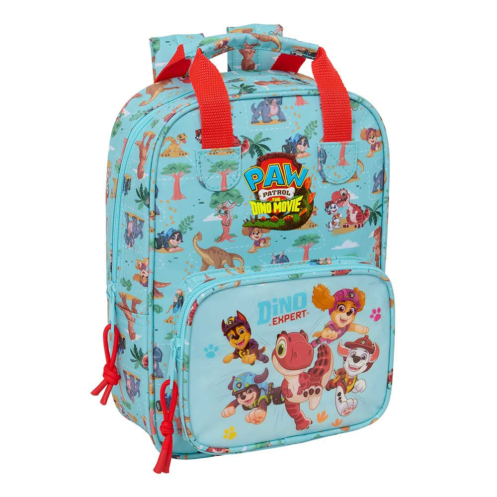 Mochila infantil Paw Patrol "Dino Rescue" con asas 20x28x8cm adaptable a carro - Paw Patrol