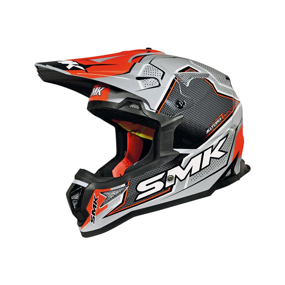 Casco Con Visera Decorado Brillo Allterra Maverix (Gl627) D001300300GL62706