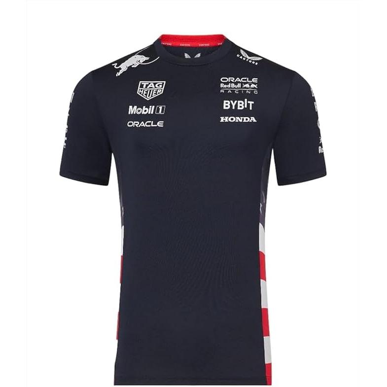 Camiseta Castore Red Bull Racing F1 infantil edición especial Estados Unidos 2024
