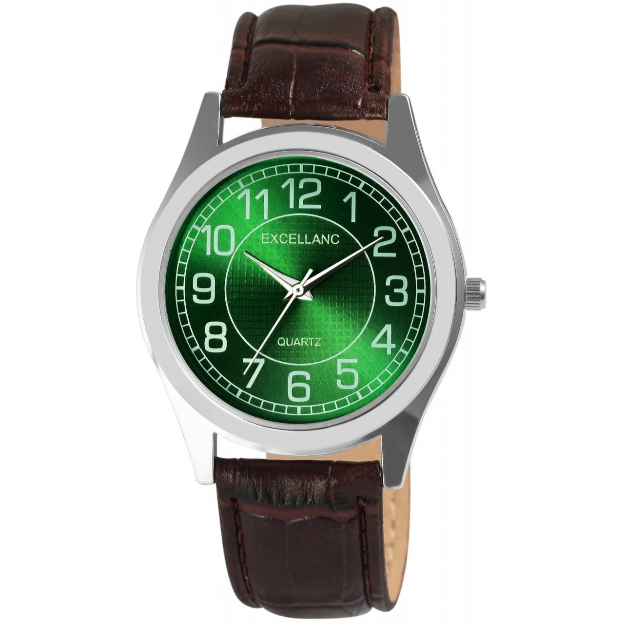 Reloj Excellanc® Hombre com Bracelete em Pele Sintética