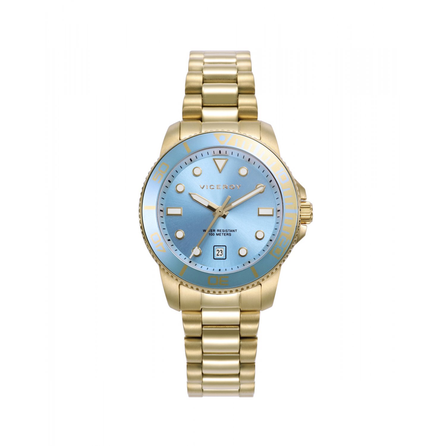 Reloj Viceroy Heat 42444-97 mujer acero IP dorado