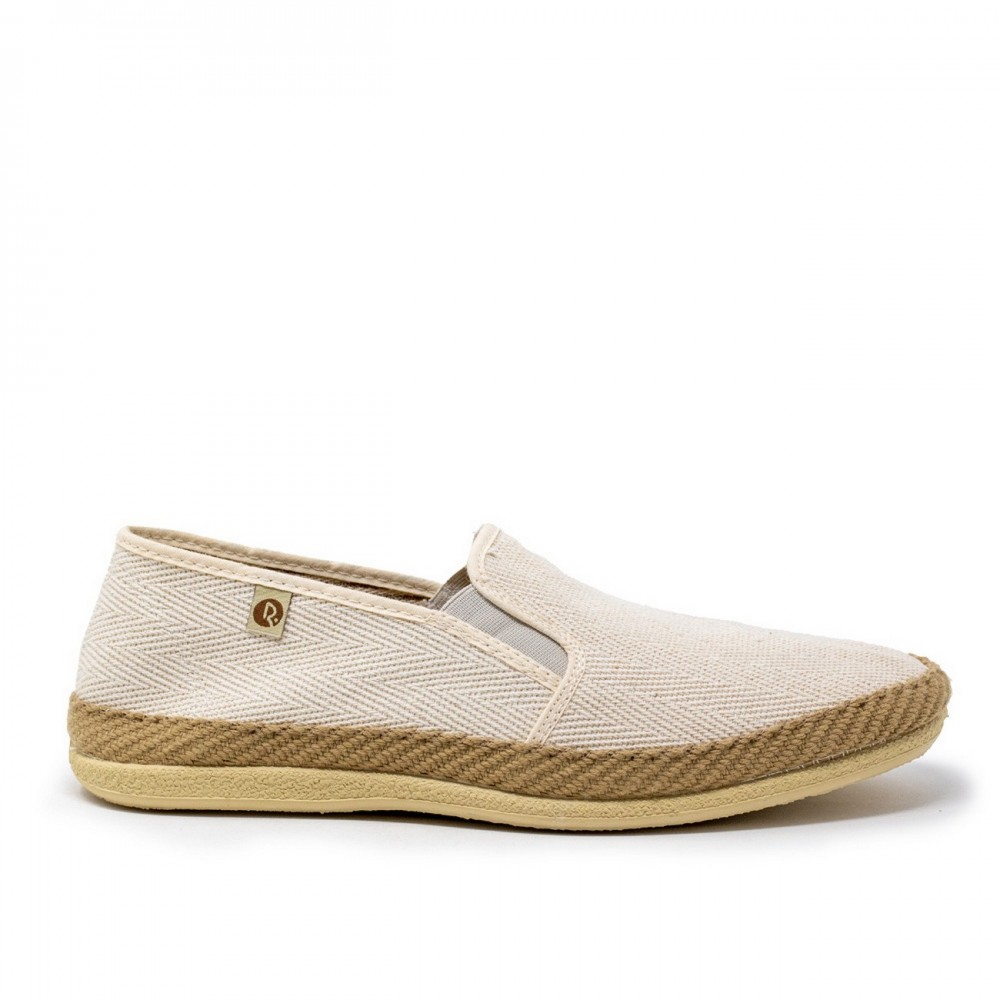 Zapatos de yute y alpargatas hom ROAL R00550 CAMPING ESPIGA  CRUDO 25594 XLV
