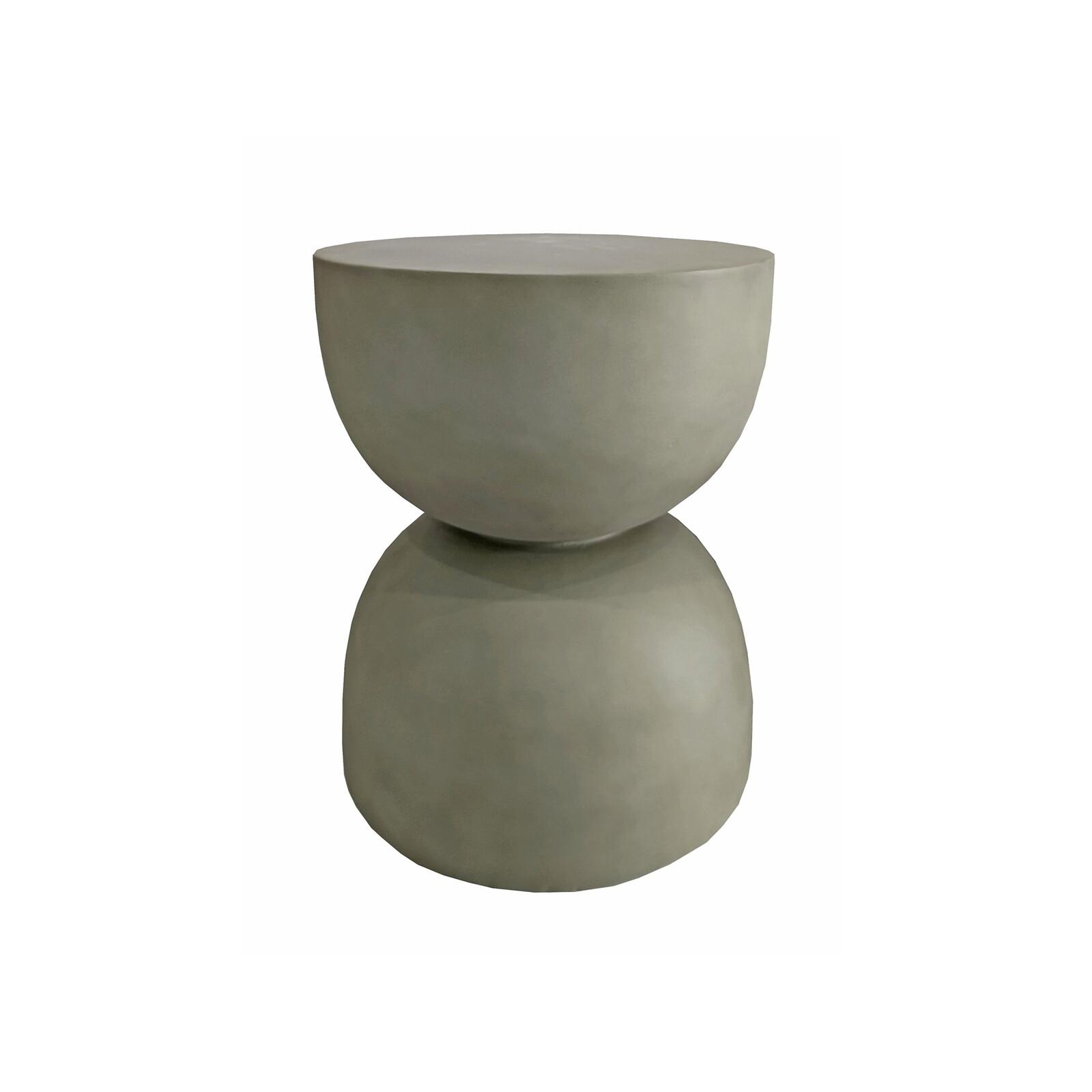 Mesa auxiliartextur símil piedra verde 35x46 cm 35x46 cm Fijalo