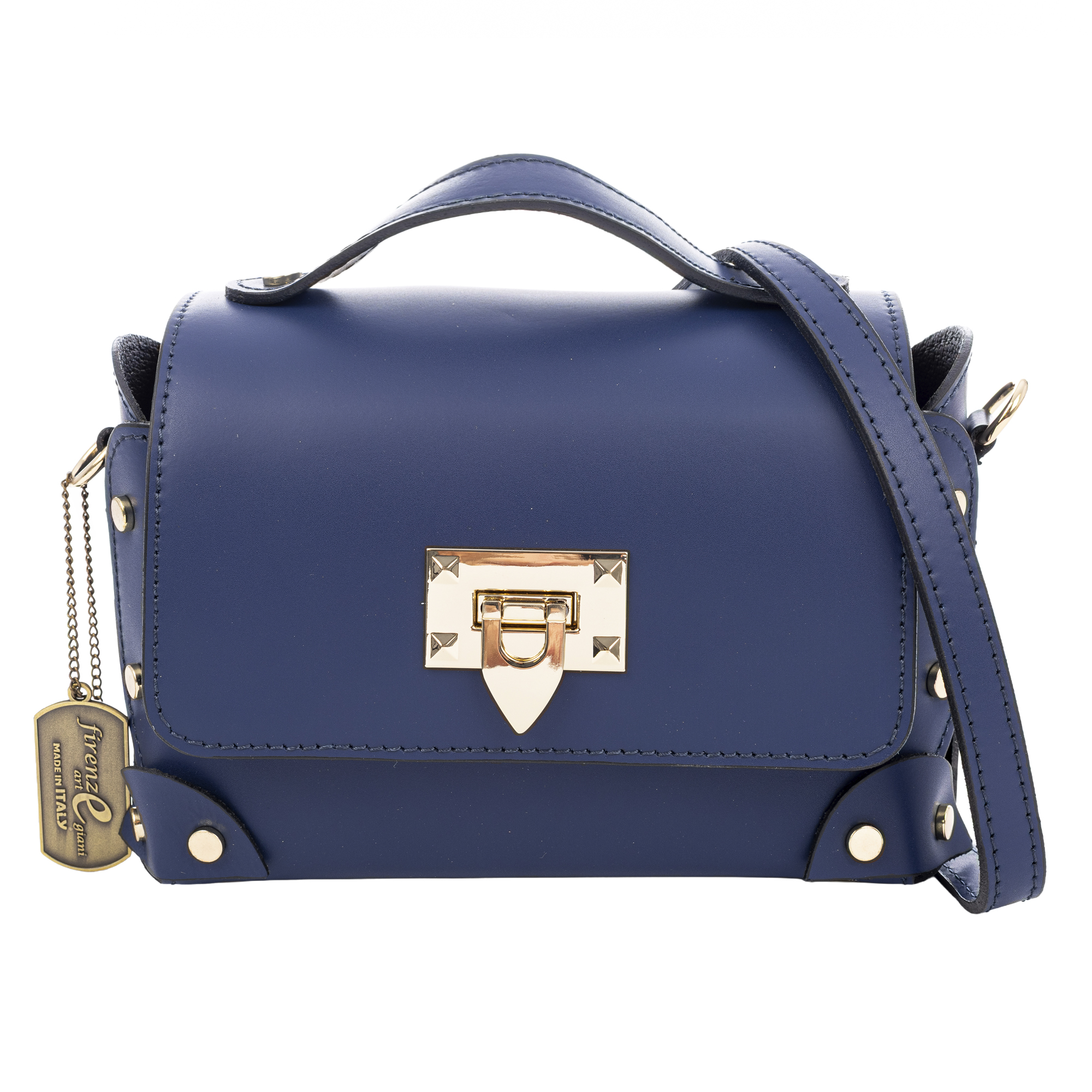 Barrali Bolso bandolera Mujer.Piel auténtica Ruga