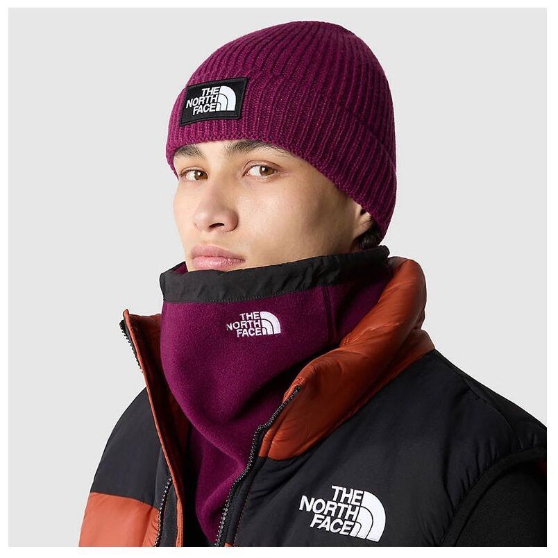 Gorro Granate The North Face Box Cuf Boysenberry
