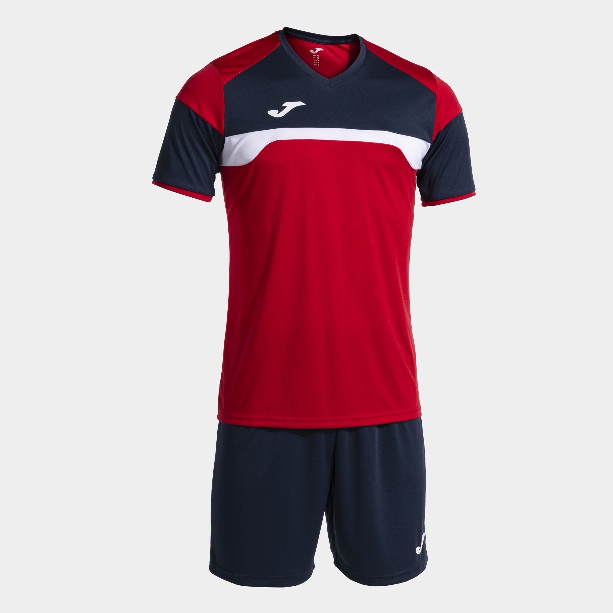 JOMA SET DANUBIO III ROJO MARINO Talla 2 (8XS) Niño Junior