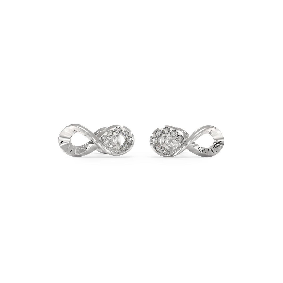 Guess Pendientes Mujer Endless Dream De Acero Plateado Jube03262jwrht-u