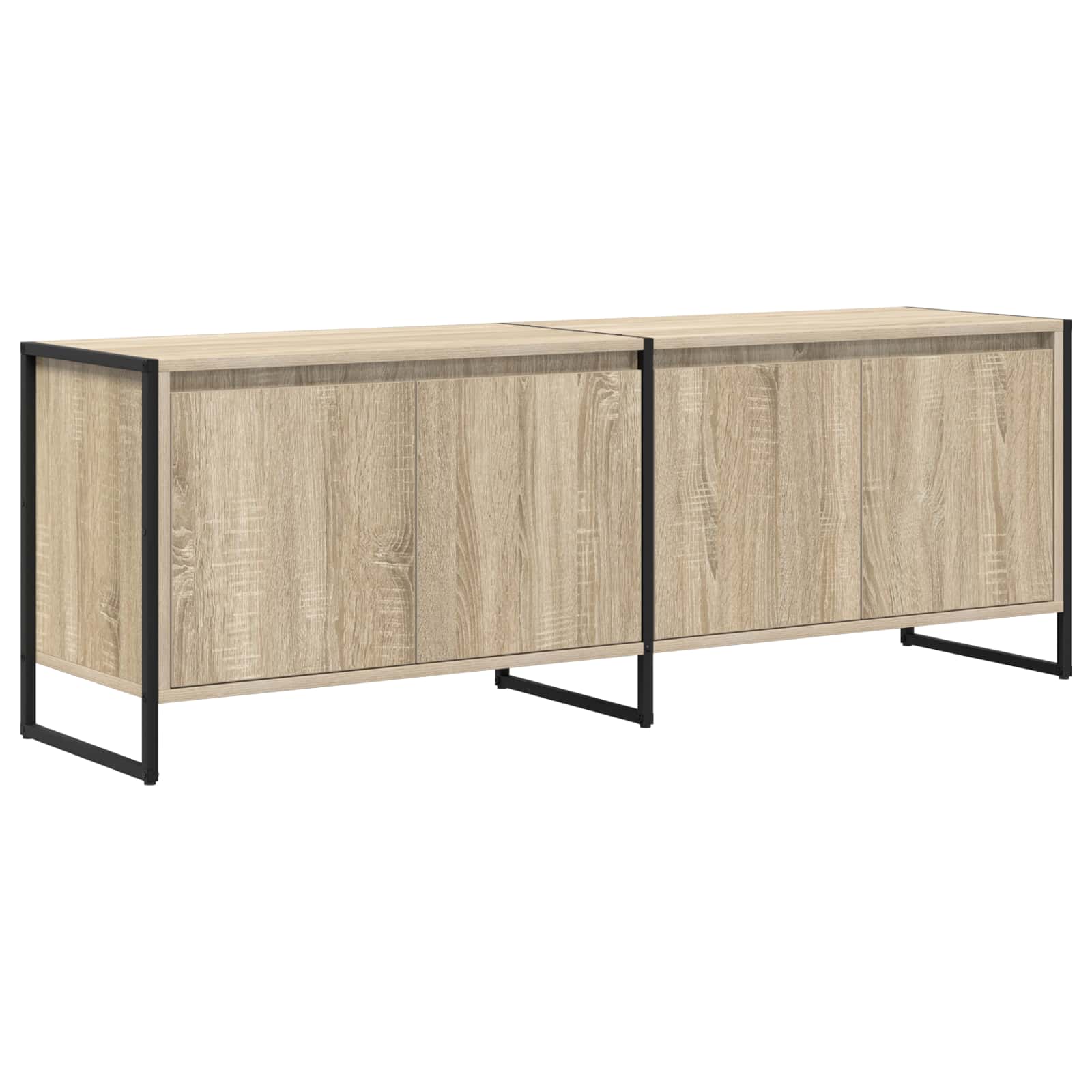 vidaXL Gabinete de TV 140 x 36 x 49.5 cm  Multicolor